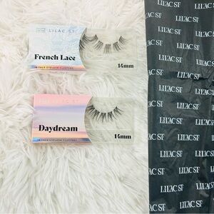 🔥FREE ring with purchase Lilac St. Faux Eyelash Clusters -French Lace & Daydream